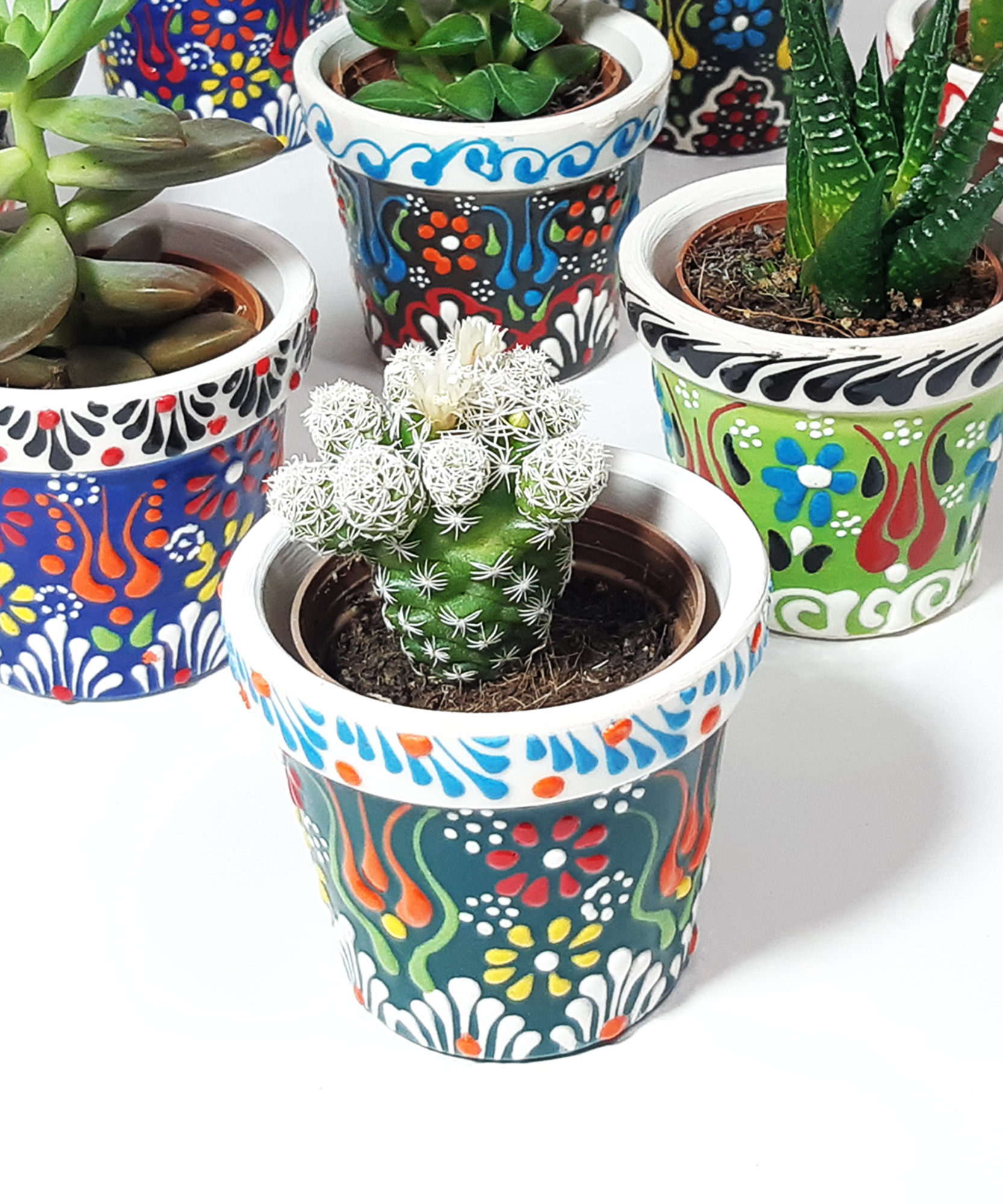Wedding favours Ceramic Succulent Pots for Bridal Shower gifts Guest bulk