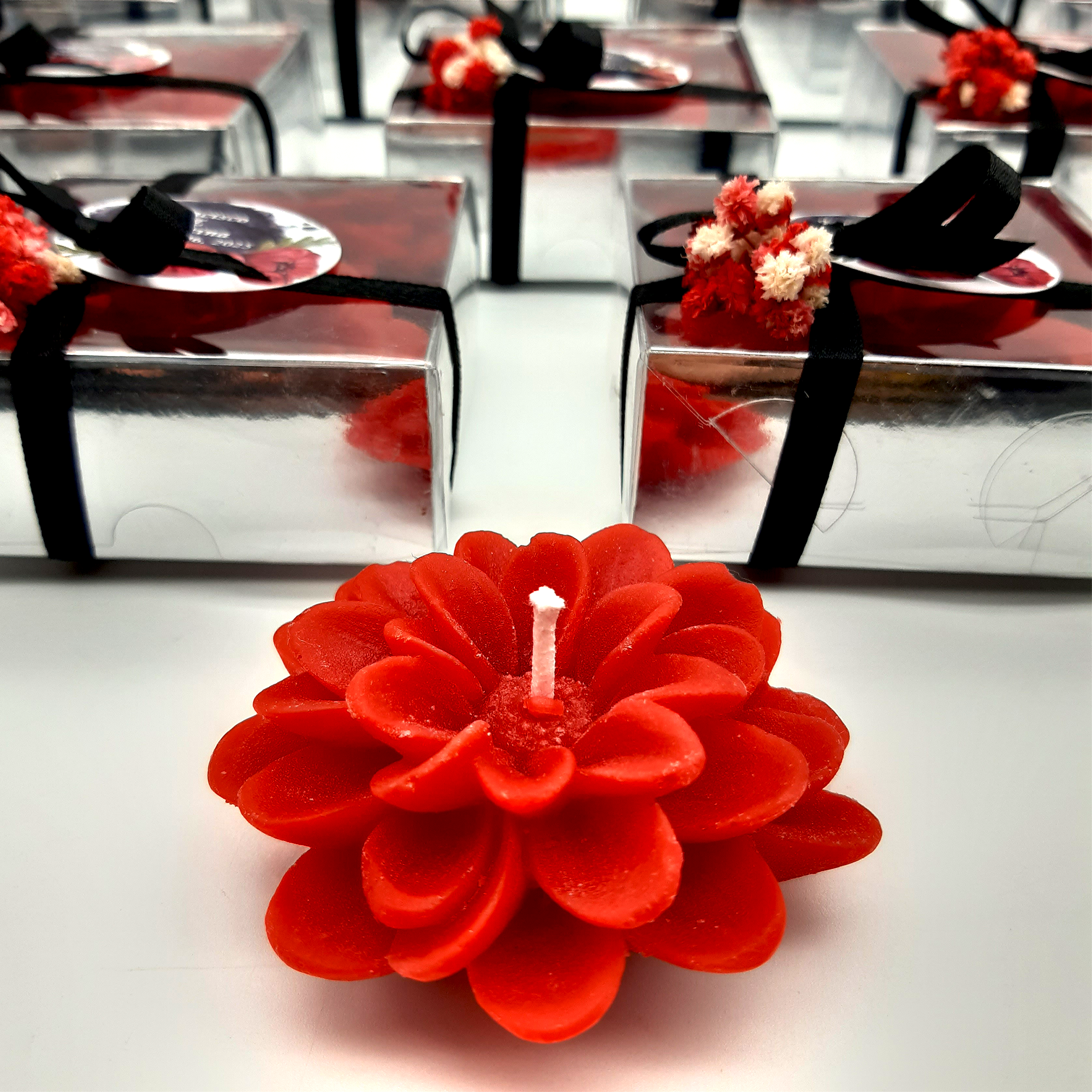 Wedding favours bulk Lotus Shaped Candle gifts Bridal Shower