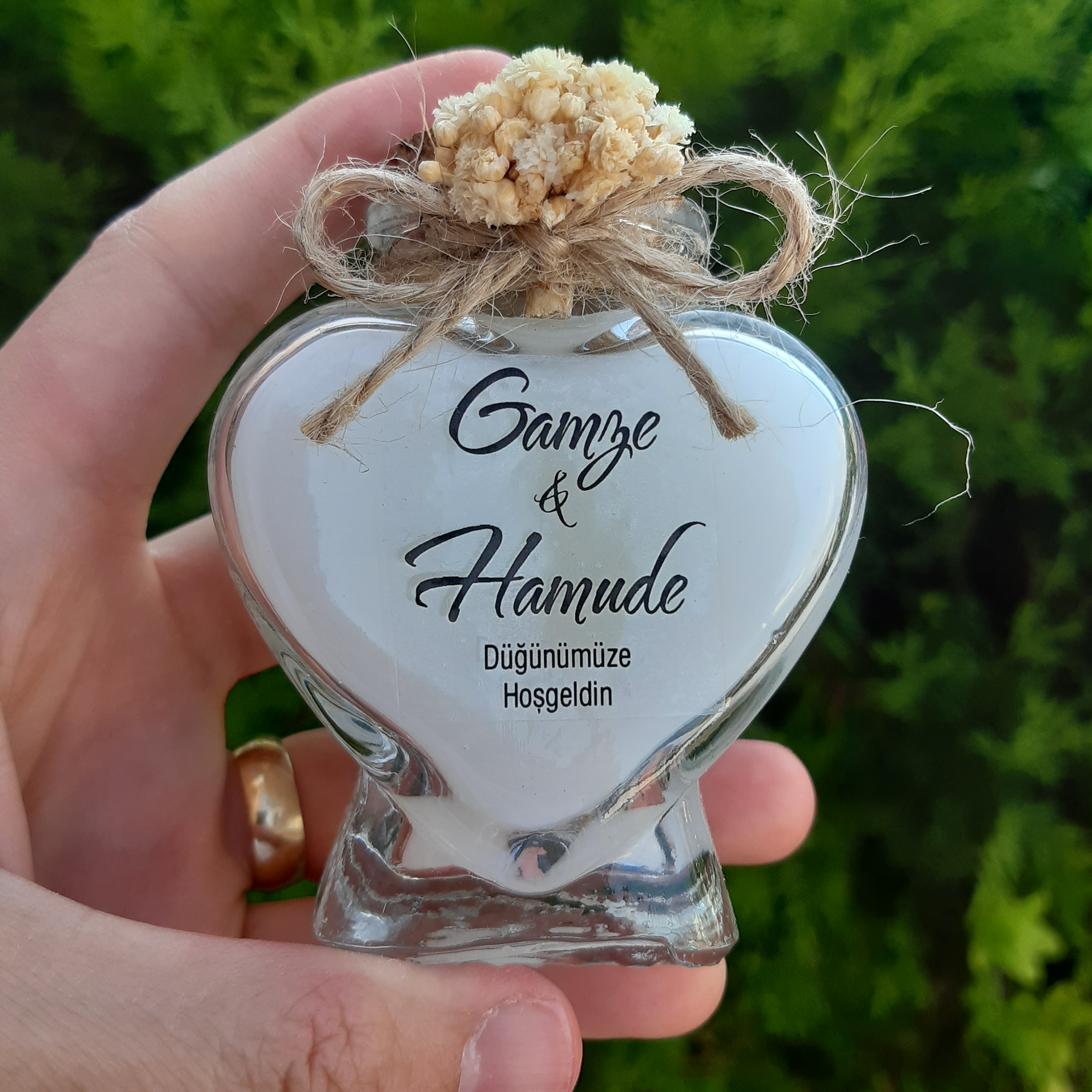 Wedding candle favor Heart Shape Party Gift for Guest in Wedding, Bridal shower
