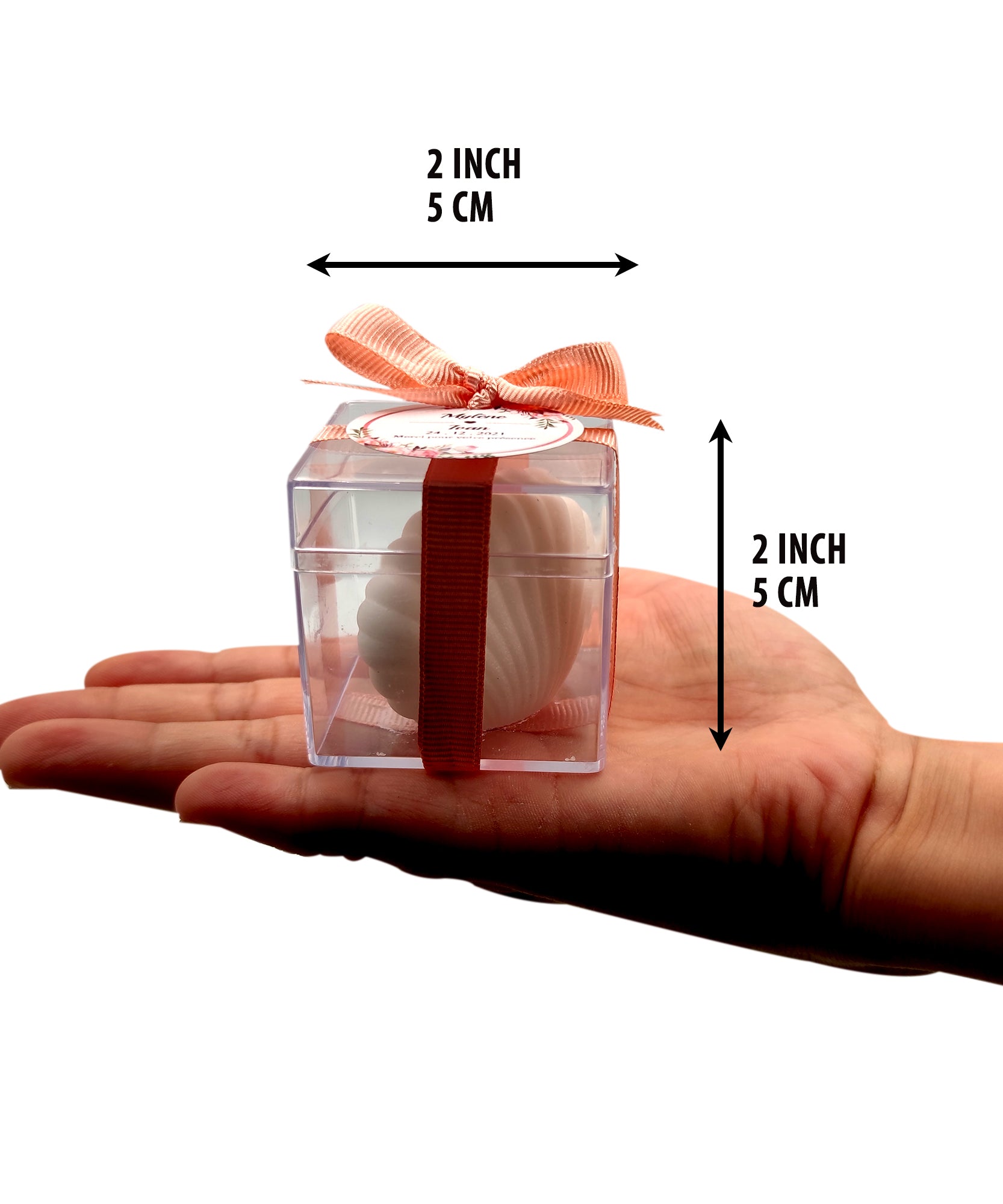 Wedding Favour Seashell shaped candles for Bridal Shower Guest