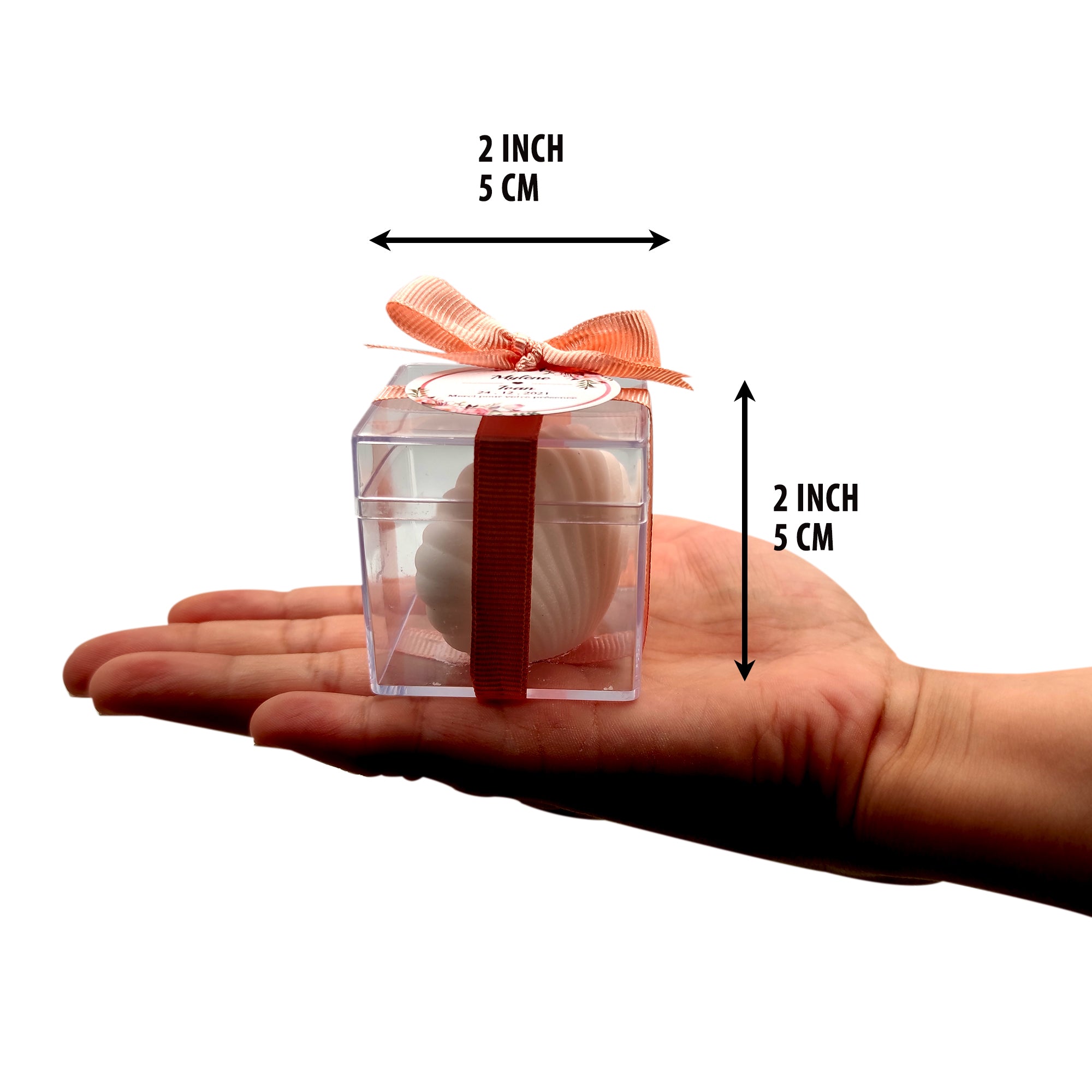 Wedding Favour Seashell shaped candles for Bridal Shower Guest