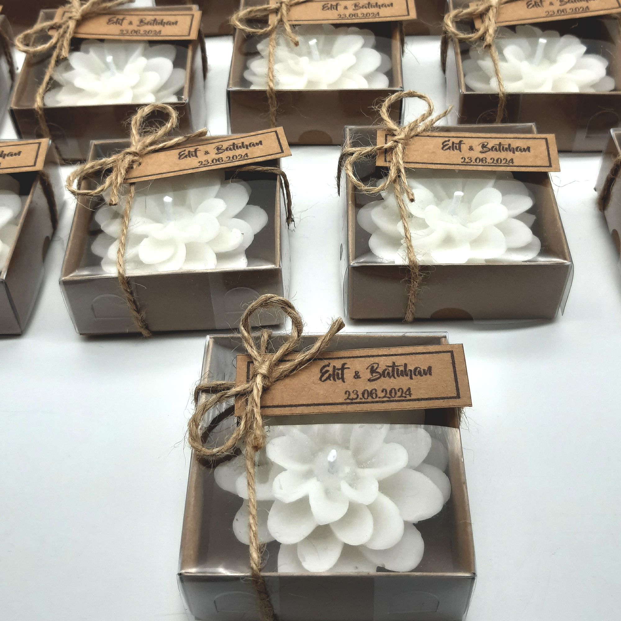 Return gifts bulk Lotus Shaped Candle gifts Bridal Shower