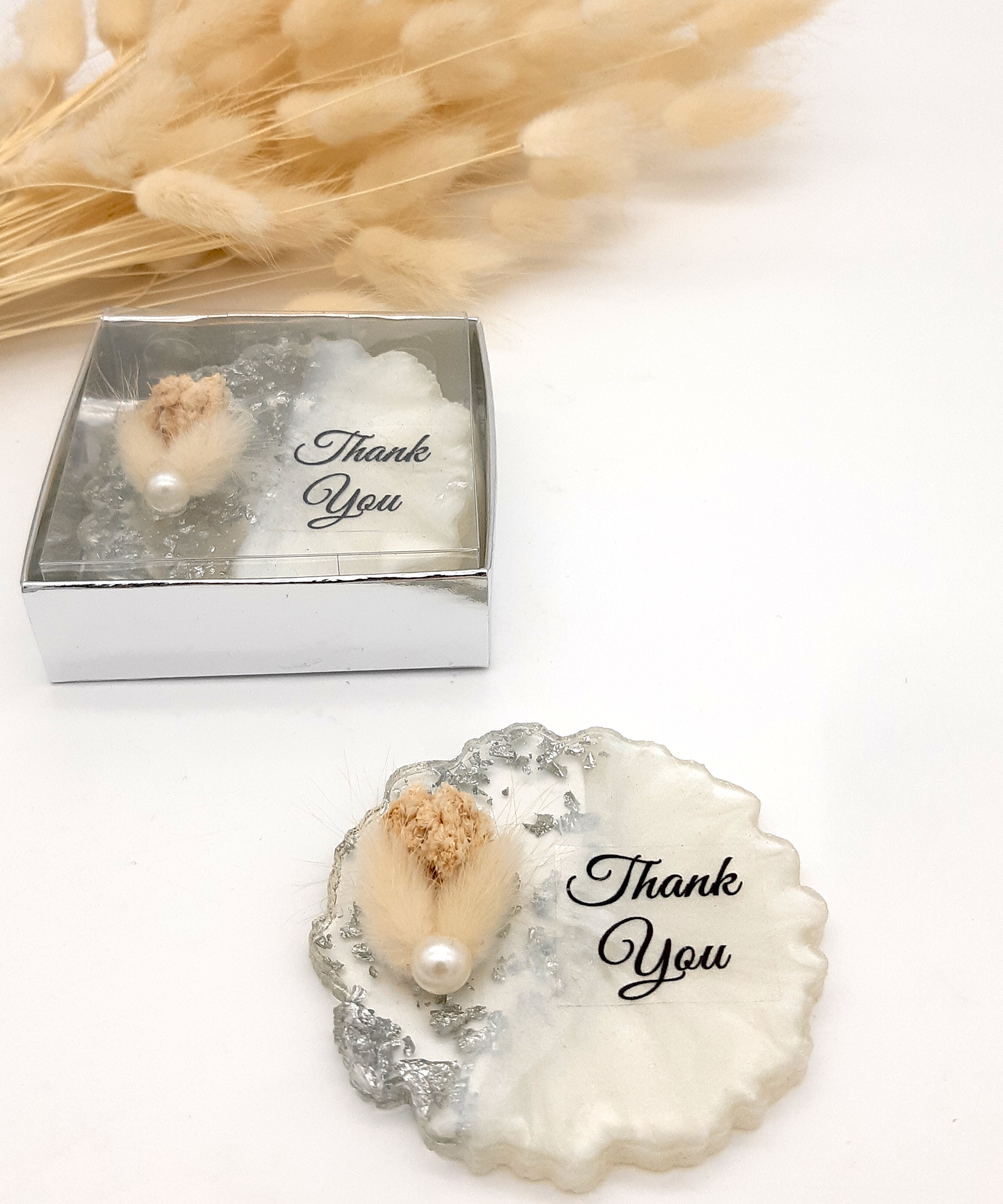 Wedding favours bulk Epoxi fridge magnet with box for Bridal Shower