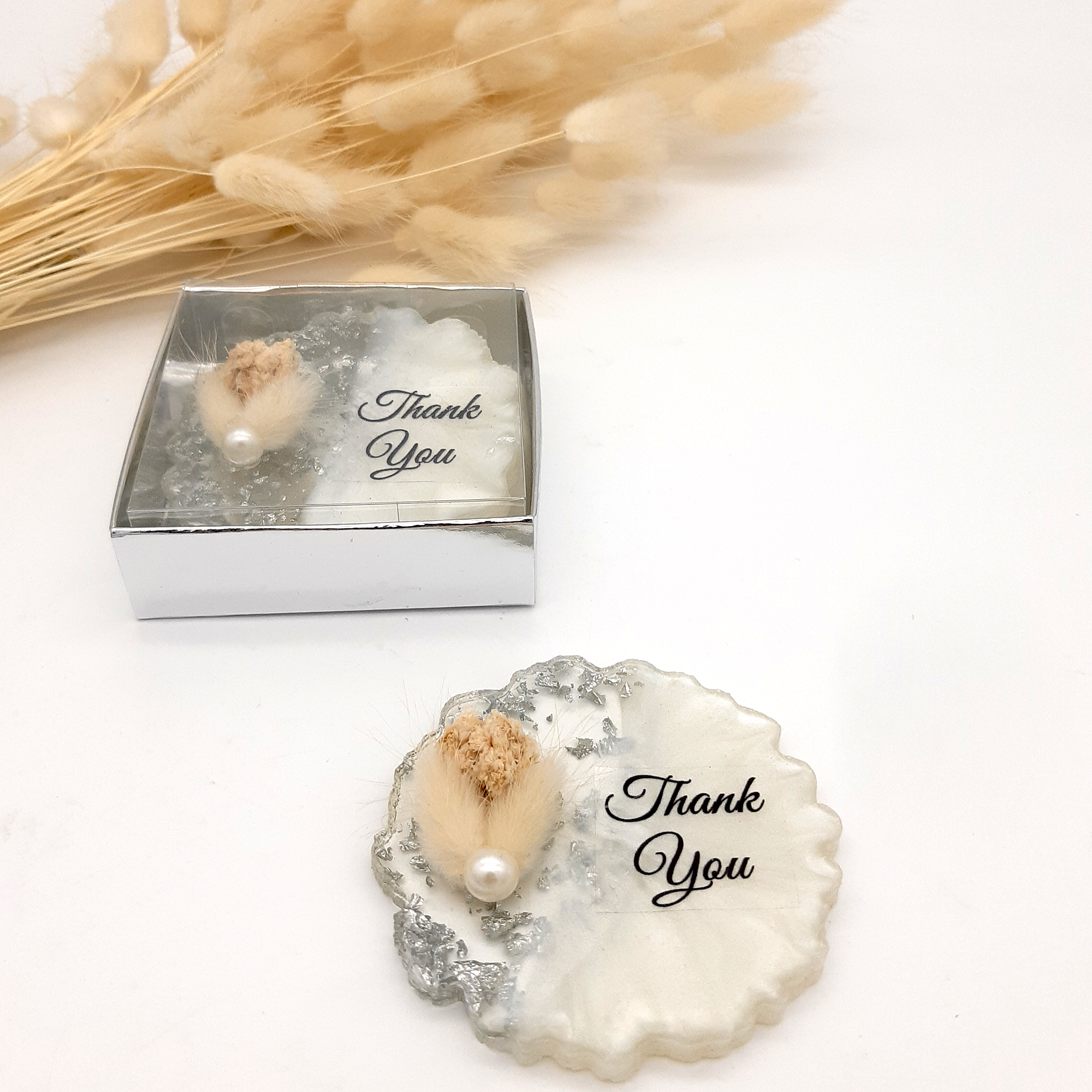 Wedding favours bulk Epoxi fridge magnet with box for Bridal Shower