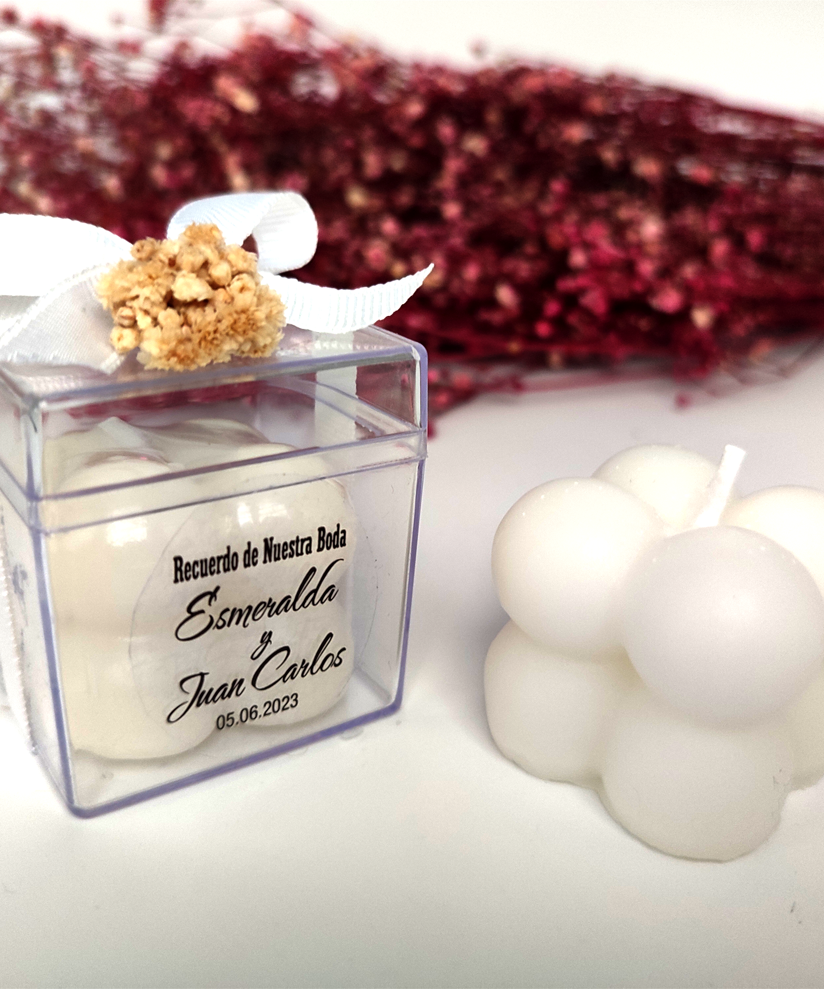 Wedding favours bulk babble Shaped Candle gifts for Bridal Shower