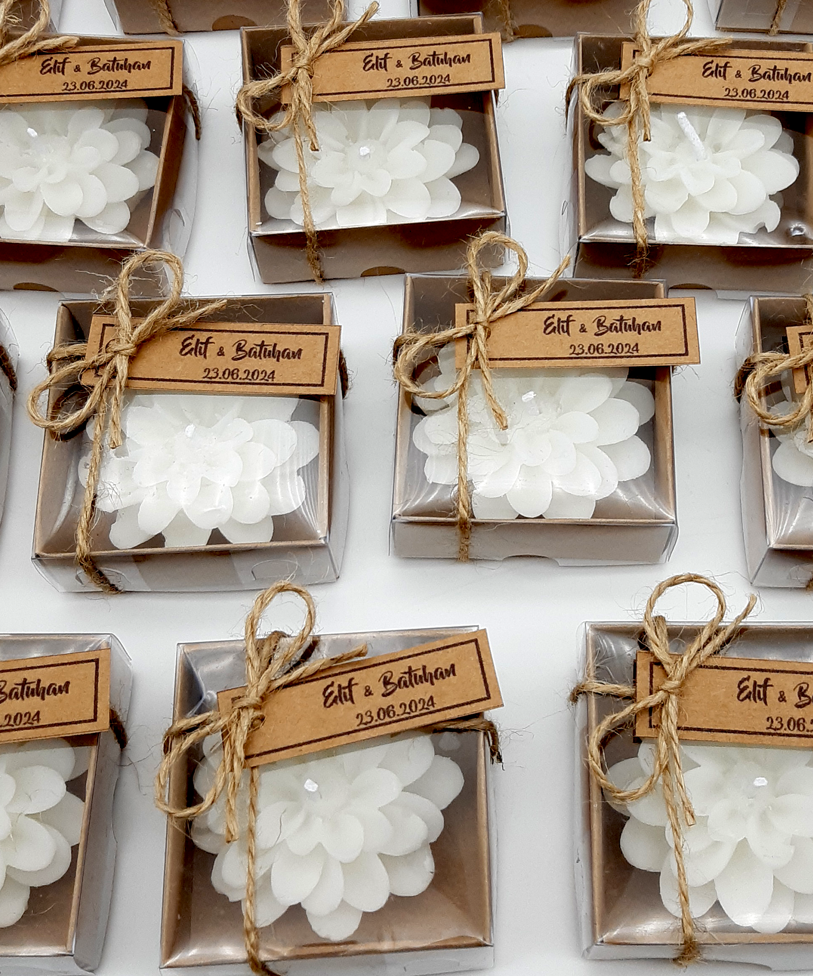 Return gifts bulk Lotus Shaped Candle gifts Bridal Shower