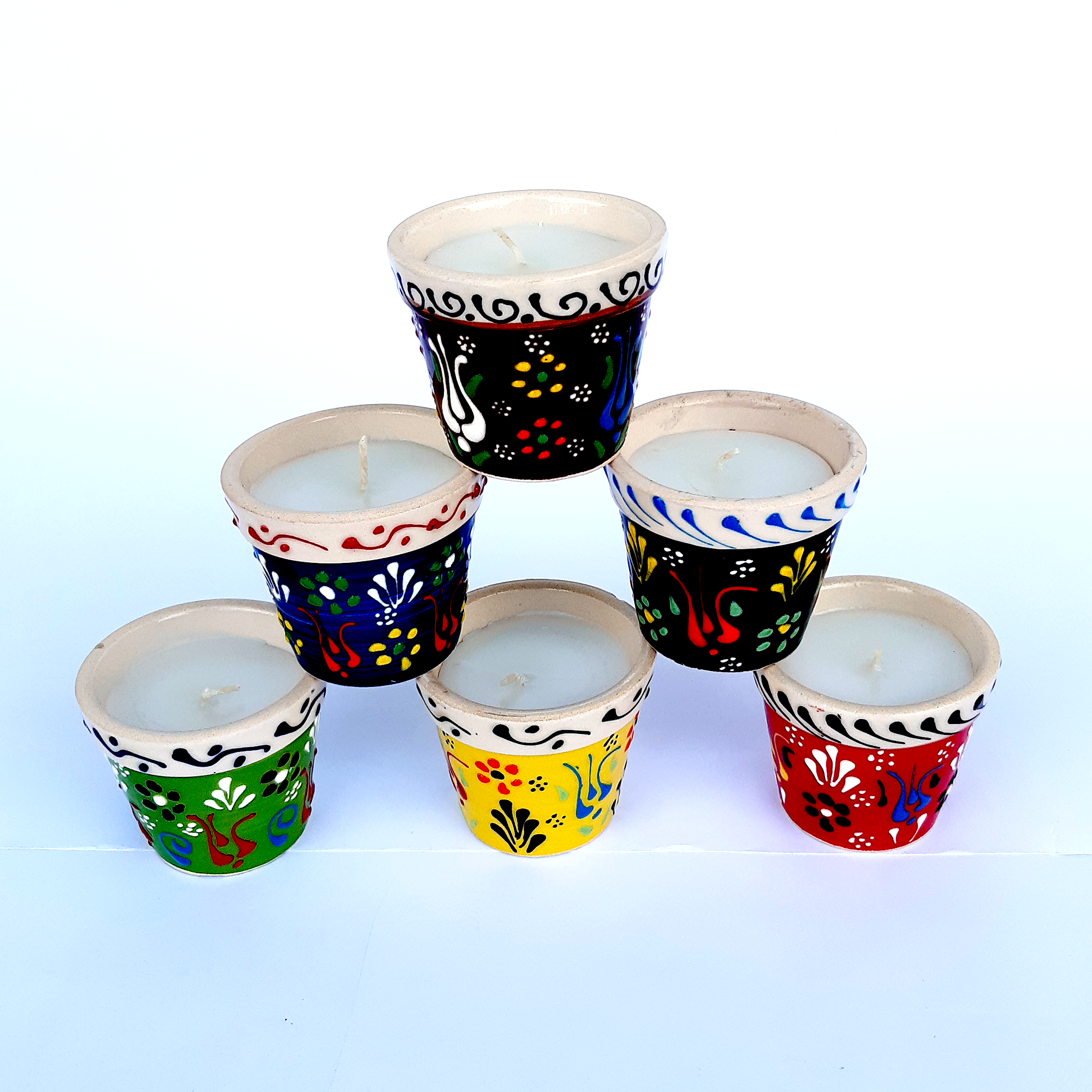 Wedding Favours Bulk Candle in Ceramic Pots with Box for Return gifts